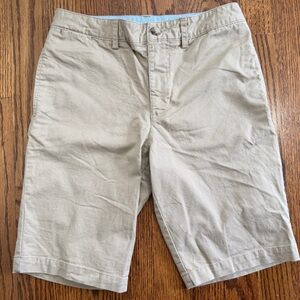 Polo Ralph Lauren Boys Flat Front Khaki Shorts Size 14